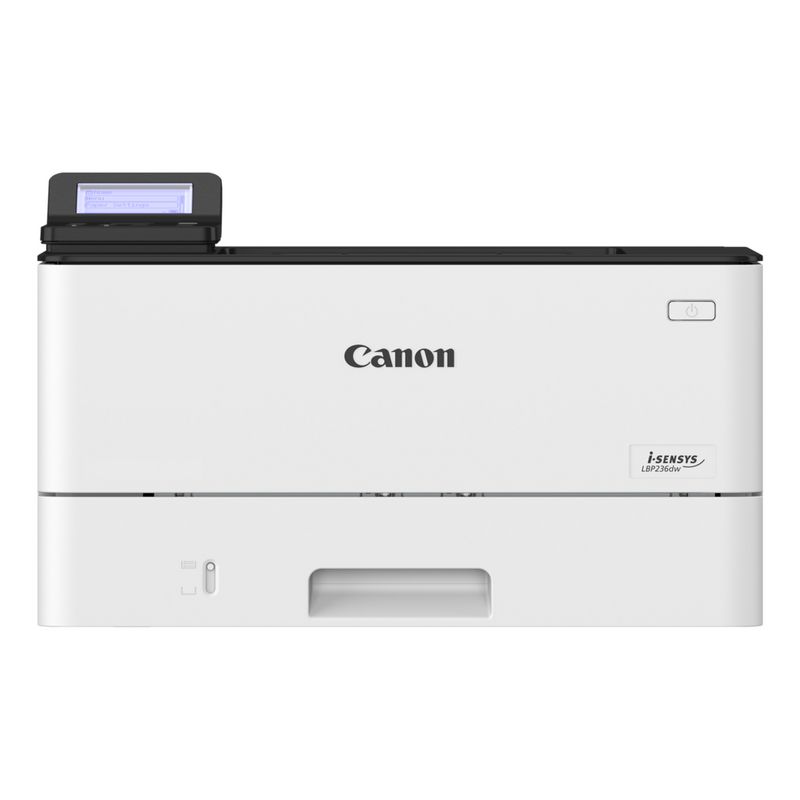 Принтер Canon i-Sensys LBP236DW (А4, Printer/ Duplex, 1200 dpi, Mono, 38 ppm, 1 Gb, 800 Mhz DualCore, tray 100+250 pages, LCD Mono (5 строк), USB 2.0, RJ-45, WIFI cart. 057 (тонер в комплекте)