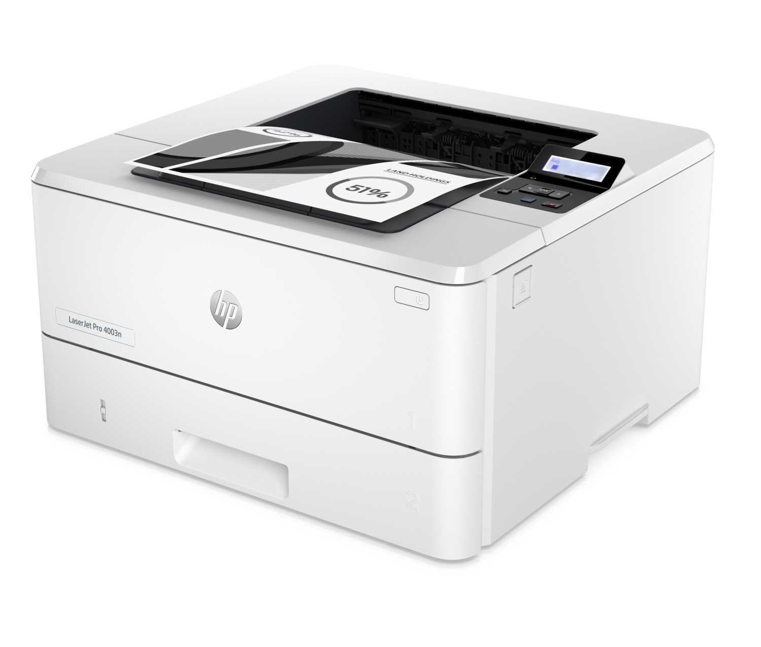 Принтер HP LaserJet Pro 4003n (A4), 40 ppm, 256MB, 1.2 MHz, tray 100+250 pages, USB+Etherneti, Duty - 80K pages
