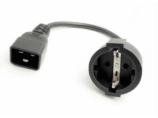 EPDU power cord Schuko to C20 0.5m