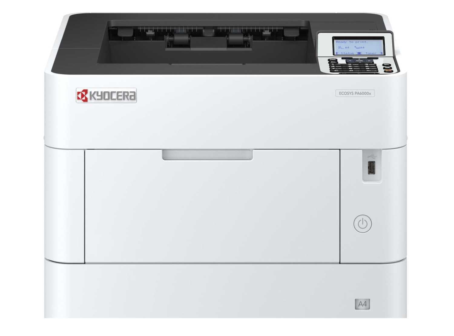 Принтер монохромный лазерный Kyocera PA6000x ( A4, 60 стр/мин, 1200х1200 dpi, 512 Мб, USB 2.0, Network, Wi-Fi, Duplex)