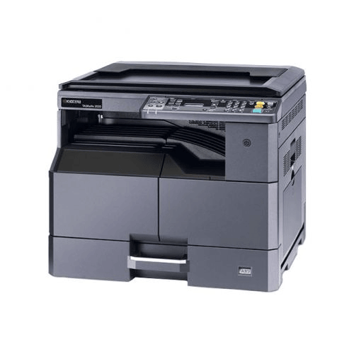 Лазерный копир-принтер-сканер Kyocera TASKalfa 2021 (A3, 20/10 ppm А4/A3, 600 dpi, 256 Mb, USB 2.0, 300л., без крышки, тонер)