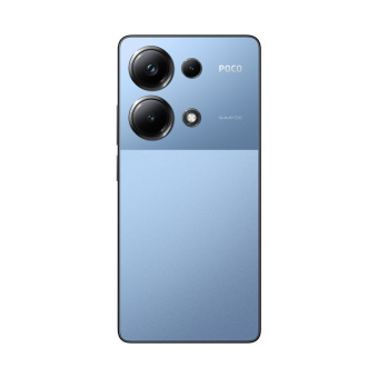Мобильный телефон POCO M6 Pro 12GB RAM 512GB ROM Blue Мобильный телефон, POCO, M6 Pro 12GB 512GB, 6.67" AMOLED, Аккумулятор 5000 мАч, 64MPx+8MPx+2MPx/16MPx, Mediatek Helio G99 Ultra, Gorilla Glass 3, Fast Charge 67W, (Синий) Blue