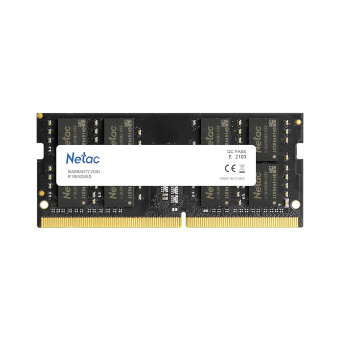 Модуль памяти для ноутбука Netac NTBSD4N32SP-16 DDR4 16GB <PC4-25600/3200MHz> Модуль памяти для ноутбука, Netac, NTBSD4N32SP-16, DDR4, 16GB SO-DIMM <PC4-25600/3200MHz>