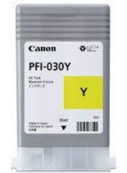 Картридж Canon Ink PFI-030 (3492C001) Картридж Canon/Ink PFI-030/Струйный широкоформатный/Жёлтый/55 мл