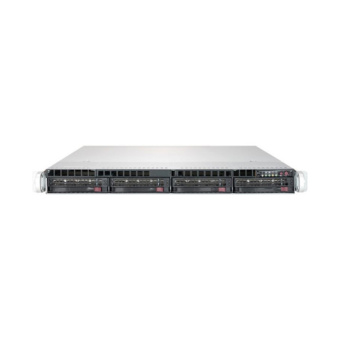 Серверная платформа SUPERMICRO SYS-6019P-WTR Серверная платформа, SUPERMICRO, SYS-6019P-WTR, 1U, 2xLGA 3647, 12xDDR4, 4x3.5" Hot-swap, 2x750W, Black