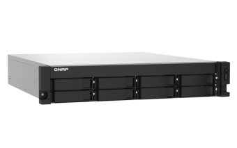 Сетевое оборудование QNAP TS-832PXU-4G EU-RU Сетевой RAID-накопитель, 8 отсеков 3,5"/2,5", 2 порта 10 GbE SFP+, 2 порта 2,5 GbE, стоечное исполнение, 1 блок питания. ARM Cortex-A57 Annapurna Labs AL-324 1,7 ГГц, 4 ГБ DDR4. Направляющие в комплект поставки Сетевое оборудование QNAP TS-832PXU-4G EU-RU Сетевой RAID-накопитель, 8 отсеков 3,5"/2,5", 2 порта 10 GbE SFP+, 2 порта 2,5 GbE, стоечное исполнение, 1 блок питания. ARM Cortex-A57 Annapurna Labs AL-324 1,7 ГГц, 4 ГБ DDR4. Направляющие в комплект поставки не входят.