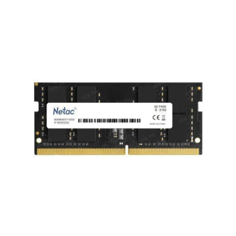 Модуль памяти для ноутбука Netac NTBSD5N48SP-16 DDR5 16GB <PC5-38400/4800MHz> Модуль памяти для ноутбука, Netac, NTBSD5N48SP-16, DDR5, 16GB, SO-DIMM <PC5-38400/4800MHz>