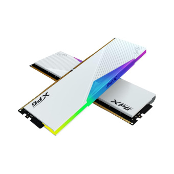 Комплект модулей памяти ADATA XPG Lancer RGB AX5U6400C3216G-DCLARWH DDR5 32GB (Kit 2x16GB) 6400MHz Комплект модулей памяти, ADATA, XPG Lancer RGB, AX5U6400C3216G-DCLARWH (Kit 2x16GB) DDR5, CL32, 32GB, DIMM <PC5-51200/6400MHz>