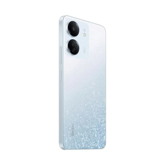 Мобильный телефон Redmi 13C 4GB RAM 128GB ROM Glacier White Мобильный телефон, Redmi, 13C 128GB, 4GB, 6.745", Android MIUI, Helio G85, Mali-G52 MP2, Камера 50MPx+2MPx+QVGA, 8 Мп, 1650 x 720, Bluetooth 5.0, 5000 мАч, Nano-SIM x2 + Micro SD (2 +1), (Glacier White) Белый