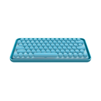 Клавиатура Rapoo Ralemo Pre 5 Blue Клавиатура, Rapoo, Ralemo Pre 5, 2.4 Гц, Bluetooth 5.0, 79 клавиш, USB, Перезаряжаемая литиевая батарея, Англ/Рус, Голубой