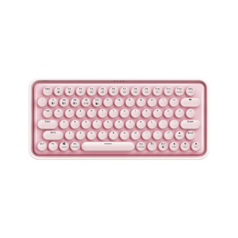 Клавиатура Rapoo Ralemo Pre 5 Pink Клавиатура, Rapoo, Ralemo Pre 5, Ультра-тонкая, Беспроводная 2.4ГГц, Кол-во стандартных клавиш 80+7 дополнительных, Батарейки в комплекте, Анг/Рус, Розовый