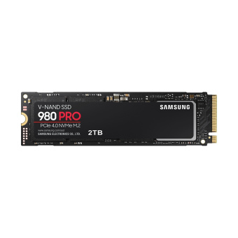 Твердотельный накопитель SSD Samsung 980 PRO 2 ТБ M.2 PCIe 4.0 Твердотельный накопитель SSD, Samsung, 980 PRO, 2 ТБ, M.2, PCIe 4.0, 7000/5000 Мб/с