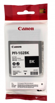 Картридж Canon PFI-102B (0895B001) Картридж Canon/PFI-102B/Струйный широкоформатный/№102/черный/130 мл