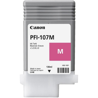 Тонер Canon PFI-107M (6707B001) Тонер Canon/PFI-107M/Струйный широкоформатный/№107/пурпурный/130 мл