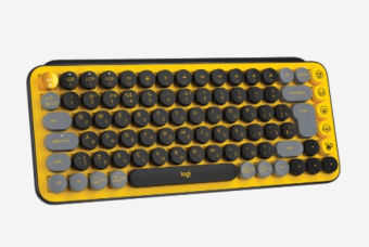 Клавиатура беспроводная Logitech POP KEYS, Blast Yellow (M/N: YR0080/CU0021) Клавиатура беспроводная Logitech POP KEYS, Blast Yellow (M/N: YR0080/CU0021)