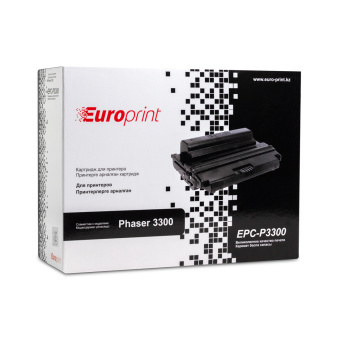 Картридж Europrint EPC-P3300 Картридж, Europrint, EPC-P3300, Для принтеров Xerox Phaser 3300, 8000 страниц.