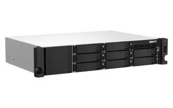 Сетевое оборудование QNAP TS-864eU-RP-4G EU-RU Сетевой RAID-накопитель, 8 отсеков 3,5"/2,5", 2 порта 2,5 GbE, HDMI-порт, стоечное исполнение,  2 блока питания. Intel Celeron N5105/N5095 2,0 ГГц (2,9 ГГц), 4 ГБ DDR4. Направляющие в комплект поставки не вхо Сетевое оборудование QNAP TS-864eU-RP-4G EU-RU Сетевой RAID-накопитель, 8 отсеков 3,5"/2,5", 2 порта 2,5 GbE, HDMI-порт, стоечное исполнение,  2 блока питания. Intel Celeron N5105/N5095 2,0 ГГц (2,9 ГГц), 4 ГБ DDR4. Направляющие в комплект поставки не входят.