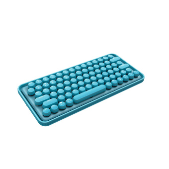 Клавиатура Rapoo Ralemo Pre 5 Blue Клавиатура, Rapoo, Ralemo Pre 5, 2.4 Гц, Bluetooth 5.0, 79 клавиш, USB, Перезаряжаемая литиевая батарея, Англ/Рус, Голубой