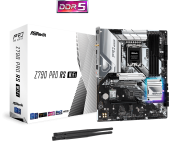 Материнская плата ASRock Z790 PRO RS WIFI LGA1700 4xDDR5 8xSATA RAID 4xM.2 HDMI DP eDP ATX