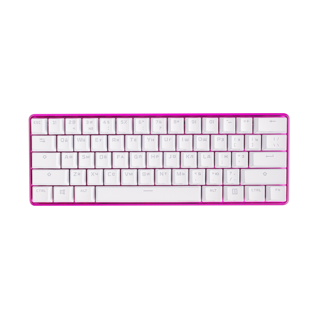 Клавиатура HyperX Alloy Origins 60 Pink 572Y6AA#ACB