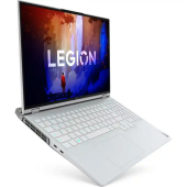 Ноутбук Lenovo 82RG00HDRK Legion 5 Pro 16ARH7H 16" WQXGA(2560x1600) IPS 165Hz/AMD Ryzen 7 6800H 3,2Ghz Octa/16GB/1TB SSD/NVIDIA GeForce RTX3070 8GB/Wi-Fi 6E/BT5.1/720P HD Camera/BKLT/DOS/2Y/White