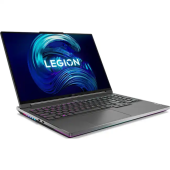 Ноутбук Lenovo 82TD009LRK Legion 7 16IAX7 16" WQXGA(2560x1600) IPS 165Hz/Intel Core i7-12800HX 2,0Ghz (16Cores)/32GB/1TB SSD/NVIDIA GeForce RTX3070Ti 8GB/Wi-Fi 6E/BT5.1/1080P HD Camera/RGB Backlit/FPR/DOS/2Y/Storm Grey