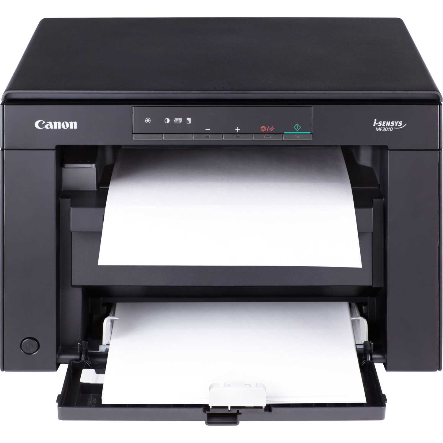 МФУ Canon i-SENSYS MF3010 (А4, Printer/ Scanner/ Copier, 600 dpi, Mono, 18 ppm, tray 150 pages, USB 2.0, cart. 725 стартовый тонер в комплекте)
