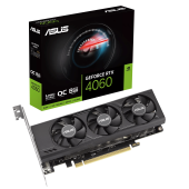 Видеокарта ASUS GeForce RTX4060 OC GDDR6 8GB 128-bit 2xHDMI 2xDP RTX4060-O8G-LP-BRK