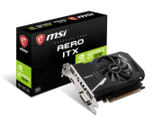 Видеокарта MSI GeForce GT1030 AERO ITX 2GD4 OC 2Gb DDR4 64bit DVI HDMI