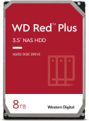 Жесткий диск для NAS систем HDD  8Tb Western Digital RED PLUS SATA 6Gb/s 3.5" 128Mb 5400rpm WD80EFZZ