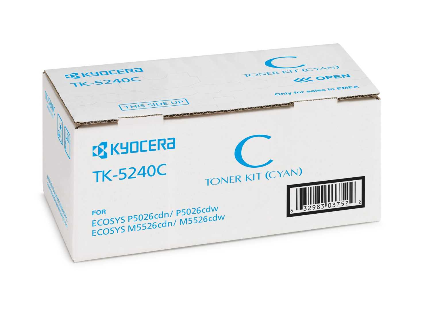 Тонер-картридж TK-5240C 3 000 стр. Cyan для P5026cdn/cdw, M5526cdn/cdw