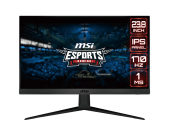 Монитор 27" MSI G2712 IPS 1920х1080 170Hz 1ms 250cd/m 1100:1 DP 2xHDMI