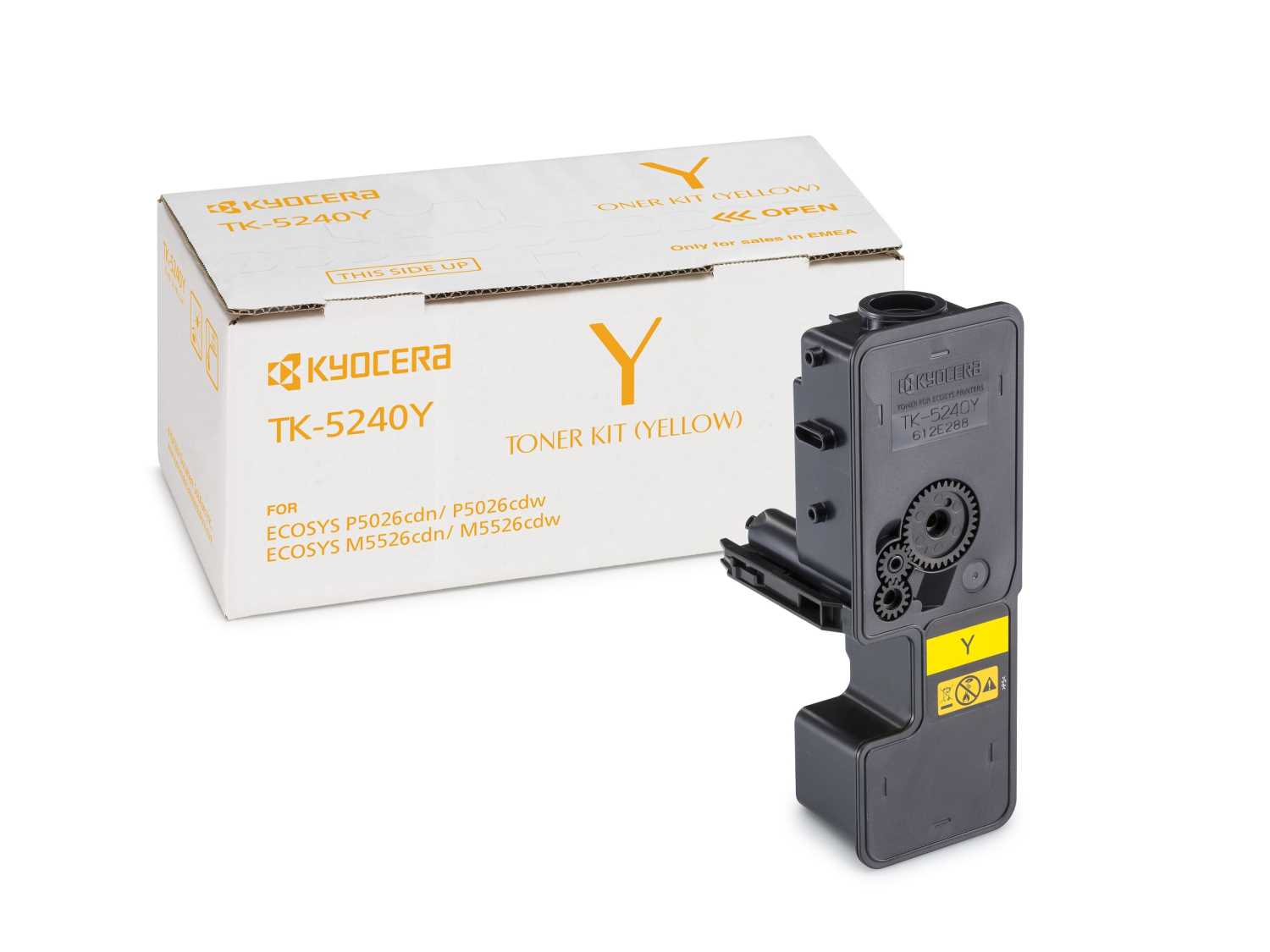 Тонер-картридж TK-5240Y 3 000 стр. Yellow для P5026cdn/cdw, M5526cdn/cdw