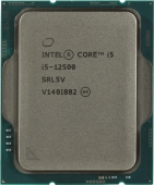 CPU Intel Core i5-12500 3.0/4.6GHz (4.6GHz) 6/12 Alder Lake UHD-графика Intel® 770 65W FCLGA1700 OEM