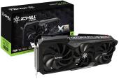 Видеокарта Inno3D GeForce RTX4070 SUPER ICHILL X3, 12G GDDR6X HDMI 3xDP C407S3-126XX-186148H