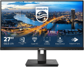 Монитор 27" PHILIPS 275B1/00 IPS 2560x1440 4мс 300 кд/м2 1000:1 10M:1 DVI HDMI DP Цвет: Черный