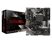 Материнская плата ASRock B450M-HDV R4.0 AM4 2xDDR4 4xSATA3 1xUM.2 HDMI DVI-D D-Sub mATX