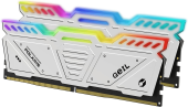 Оперативная память 32GB Kit(2x16GB)GEIL Polaris RGB 8000Mhz DDR5 PC5-64000 GOSW532GB8000C38ADC White