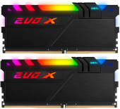 Оперативная память 32GB Kit (2x16GB) GEIL DDR4 3000MHz EVO X II Black RGB GEXSB432GB3000C16ADC