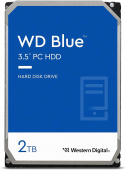 Жесткий диск HDD 2Tb Western Digital Blue SATA 6Gb/s 256Mb 7200rpm WD20EZBX