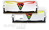 Оперативная память 16GB Kit (2x8GB) GEIL DDR4 3000MHz SUPER LUCE RGB WHITE GLWS416GB3000C16ADC