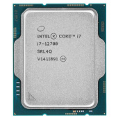 CPU Intel Core i7-12700 1.6/2.1GHz (3.6/4.9GHz) 12/20 Alder Lake Intel® UHD 770 65W FCLGA1700 OEM