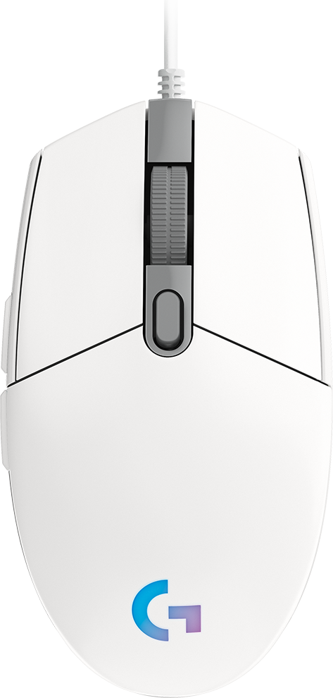 Мышь игровая Logitech G102 LIGHTSYNC, White (M/N: MU0054)