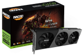 Видеокарта Inno3D GeForce RTX4070 Ti SUPER X3 OC, 16G GDDR6X 256-bit HDMI 3xDP N407TS3-166XX-186158N