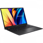 Ноутбук Asus 90NB0WH2-M00360 VivoBook S M3402RA-KM009 14" WQXGA+ (2880 x 1800)  OLED 90Hz/AMD Ryzen 7 6800H 3,2Ghz Octa/16GB/512GB/Integrated/Wi-Fi 6/BT5.0/720P HD Camera/BKLT/FPR/NoOS/1Y/Black