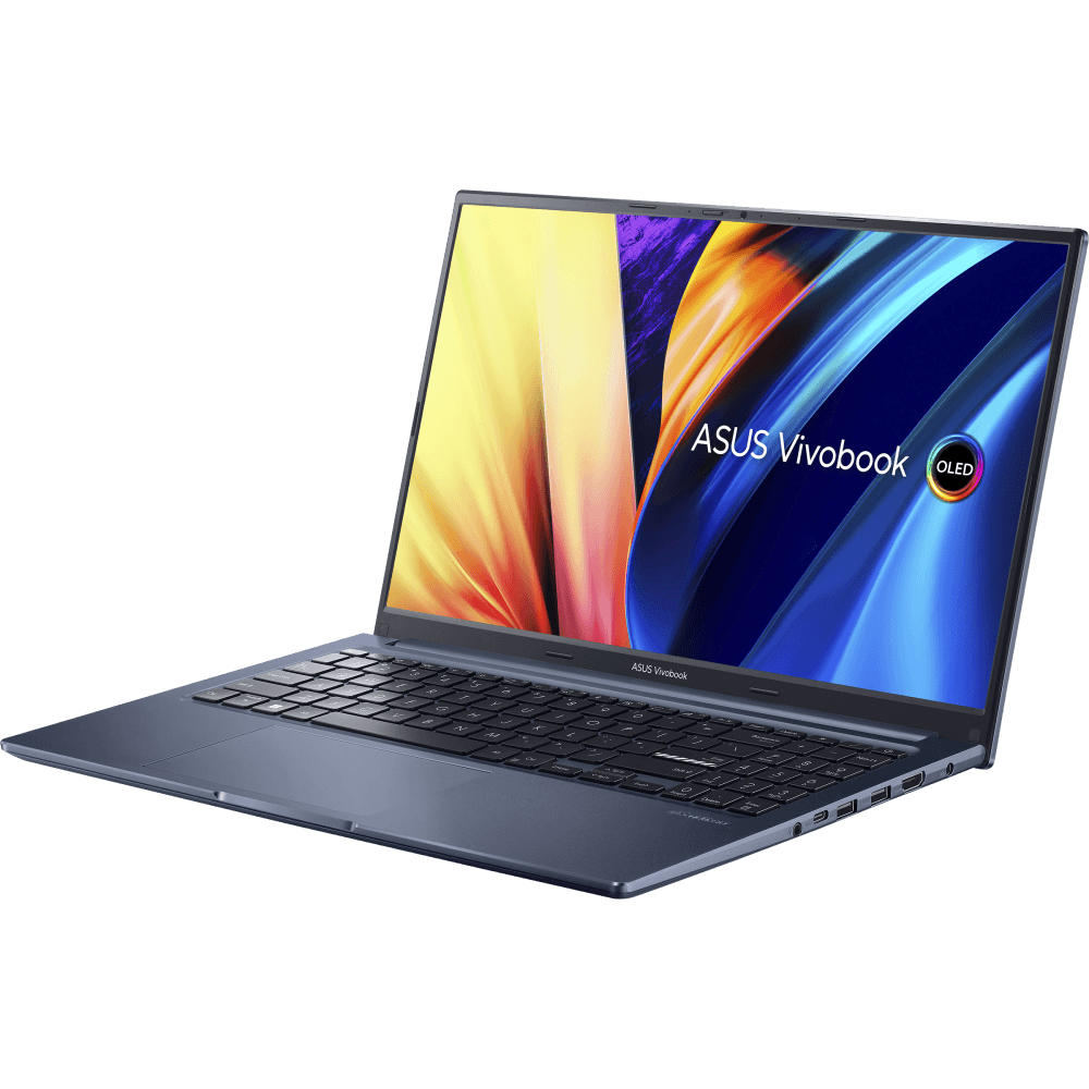 Ноутбук Asus 90NB0WY1-M008V0 Vivobook 15X OLED X1503ZA-L1147W 15.6" FHD(1920x1080) OLED/Intel Core i5-12500H 2,5Ghz/8GB/512GB SSD/Integrated/Wi-Fi 6/BT5.0/720P HD Camera/BKLT/FPR/Windows 11 Home/1Y/Blue