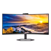 Монитор жидкокристаллический Philips 34E1C5600HE/01 LCD 34'' 21:9 3440x1440(UWQHD) VA, Curved, nonGLARE, 100 Hz, 300 cd/m2, H178°/V178°, 3000:1, 16.7M, 4ms, HDMI, DP, USB-C, USB-Hub, Height adj, Tilt, Speakers, 3Y, Black