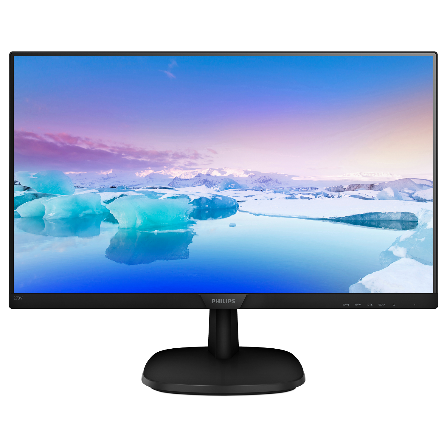 Монитор LCD 27'' 16:9 1920х1080 IPS, nonGLARE, 250cd/m2, H178°/V178°, 10М:1, 5ms, VGA, DVI, HDMI, Tilt, 2Y, Black