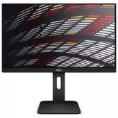 Монитор жидкокристаллический AOC 24P1/01 LCD 23.8'' 16:9 1920х1080(FHD) IPS, nonGLARE, 60 Hz, 250 cd/m2, H178°/V178°, 1000:1, 50М:1, 16.7M, 5ms, VGA, DVI, HDMI, DP, USB-Hub, Height adj, Pivot, Tilt, Swivel, Speakers, 3Y