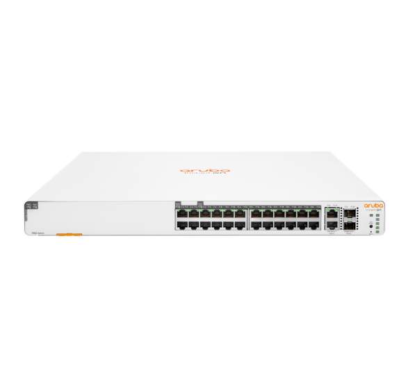 Коммутатор HPE Aruba Instant On 1960 24G 20p Class4 4p Class6 PoE 2XGT 2SFP+ 370W Switch (JL807A#ABB)